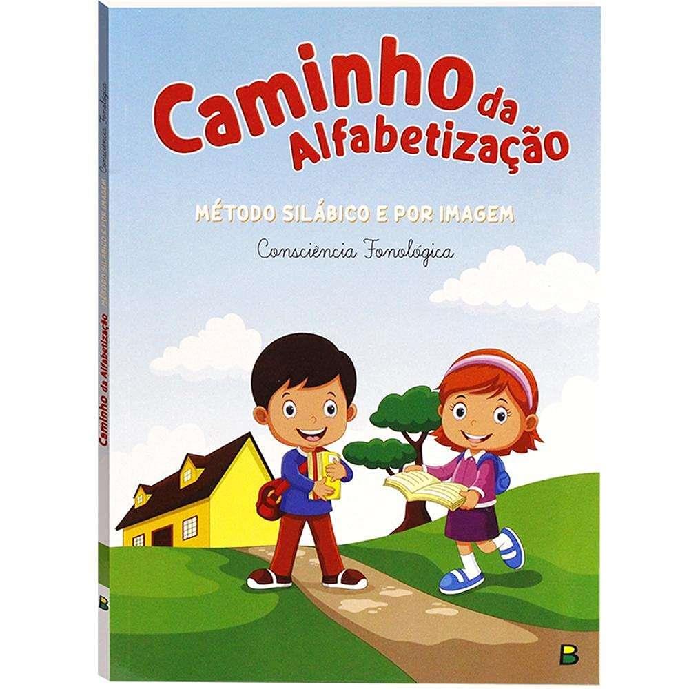 Cartilha Caminho Da Alfabetização Método Silábico e Imagem em Oferta na Shopee
