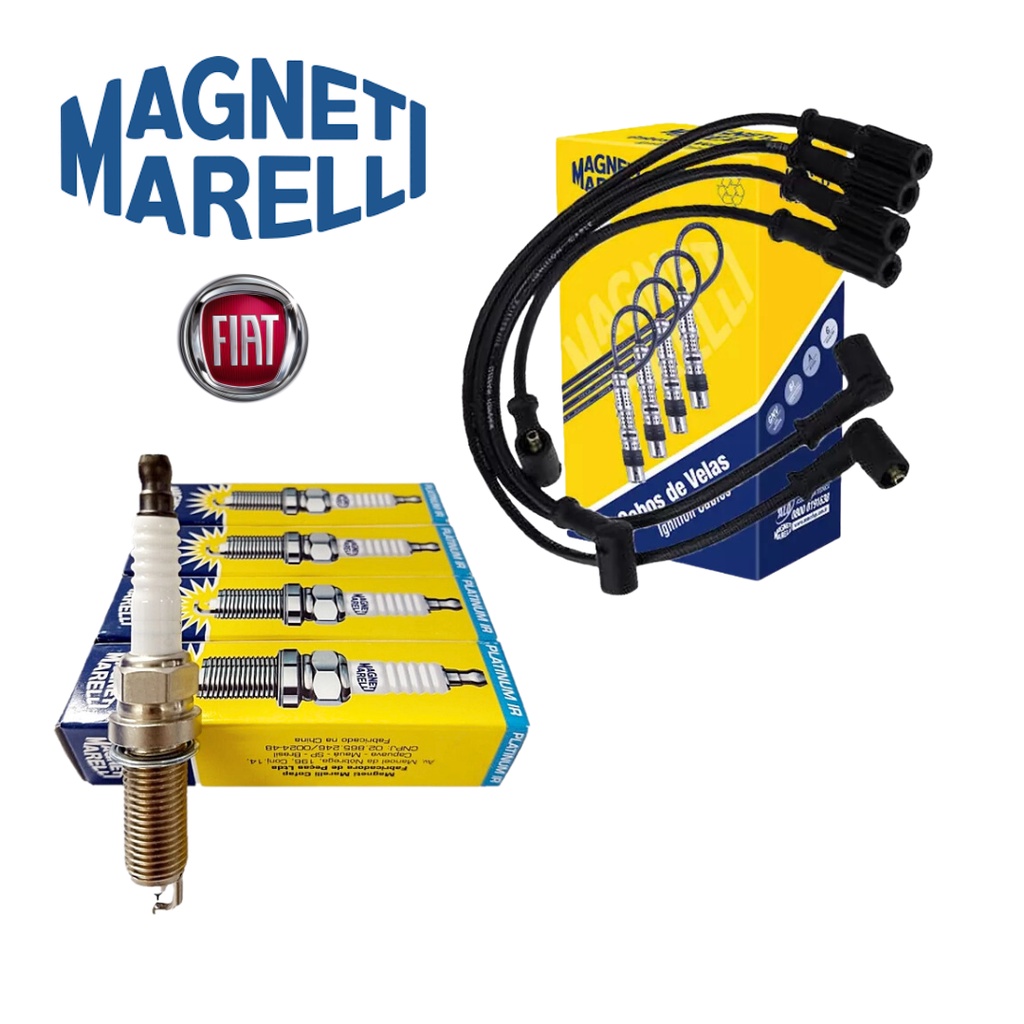 Kit Cabo e Vela Fiat Palio Siena Punto Uno Strada Fire 8v Original Magneti Marelli Envio Rapido em Oferta na Shopee