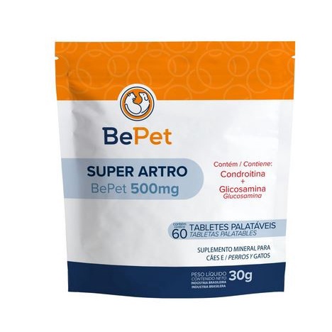 Condroitina Regenerador Articular Super Artro 500mg - 60Comp