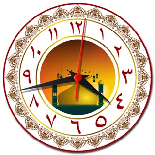 Relógio de Parede Decoração Arabe Decoração árabe Para Sala em Oferta na Shopee