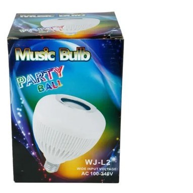 Lâmpada Led Music Bulb Bluetooth Bulbo Festa Quarto Dj Top