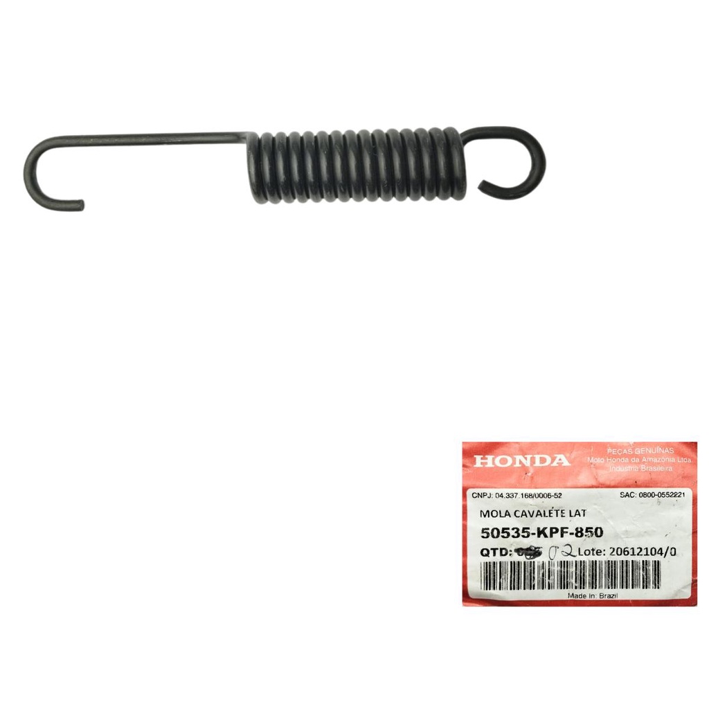 Mola Cavalete Lateral Xre300 Cb300 Cbx250 Twister Original Honda