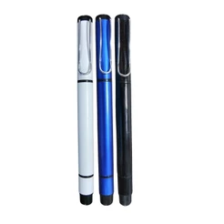 5 Canetas Plastica Dupla Marca Texto Esferografica M3000