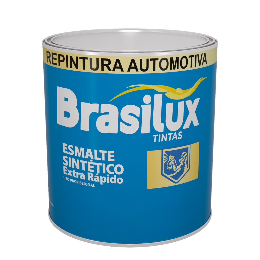 Tinta Esmalte Sintético Automotivo Preto Cadilack 900ml Secagem Rapida Brasilux - Spare Parts and Accessories for Vehicles