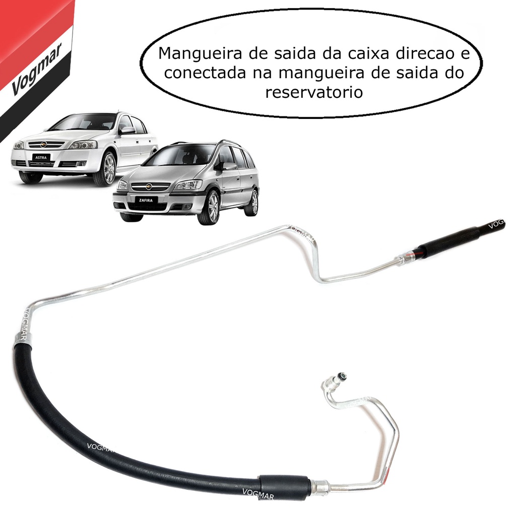 Mangueira retorno direcao hidraulica Astra 2004/2011