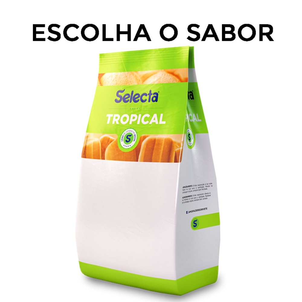 Tropical pó para Sorvetes e Gelados Escolha o Sabor 1kg- Selecta