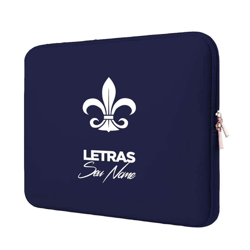 Capa Case Pasta Maleta Notebook Macbook Personalizada Neoprene 15.6/14.1/13.3/12.1/11.6/17.3/10.1 Letras 1