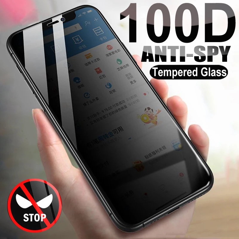 2Pcs Privacidade Vidro Temperado Huawei P40 P20 Pro P30 Lite Mate 20 Honor 20 10 8X Protetor De Tela Anti-Espionagem