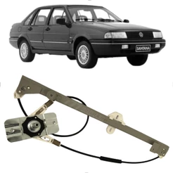Máquina Vidro Santana Dianteira Manual Lado Direito
