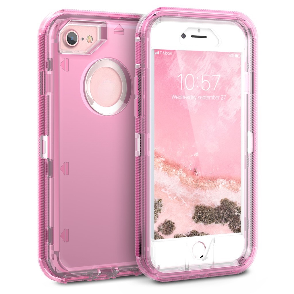 Capa Protetora Resistente A Impactos 360 Para Iphone 6 6s 7 8 Plus X Xs Max Xr