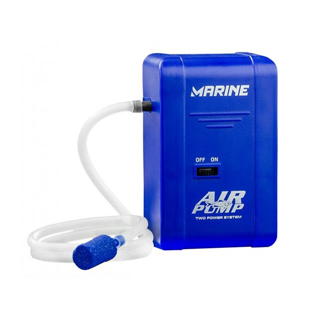 Oxigenador Para Iscas Vivas Marine Sports Air Pump 12v Aerador Lambari Camarão Pitu Oxigenar Agua