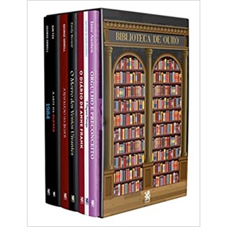 Coleção Biblioteca de Ouro - Box com 7 Livros em Oferta na Shopee