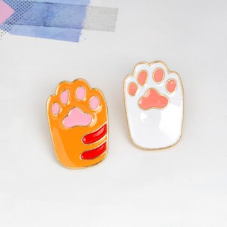Criativo Fofo De Pata De Gato Cachorro Óleo De Gotejamento Broche De Cartoon
