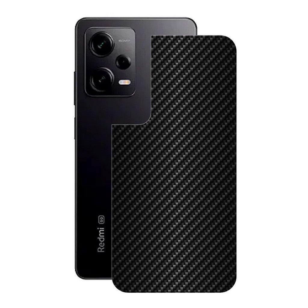 Película para Redmi Note 12 Pro Plus 5G - Traseira de Fibra de Carbono Preta - Gshield - Mobile & Gadgets