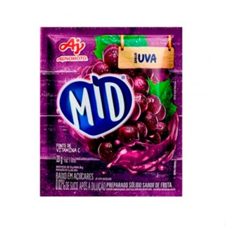 Refresco em Pó Uva Mid 20 g