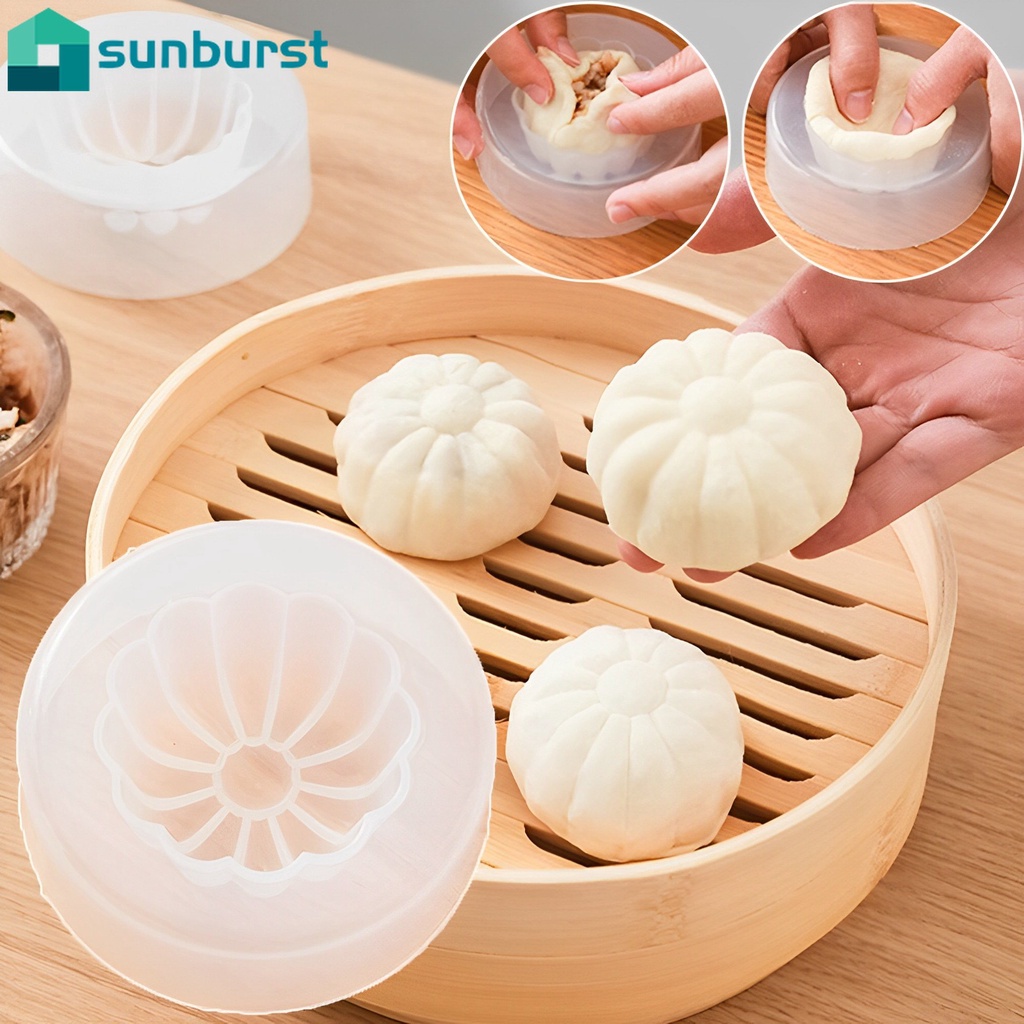 Molde Chinês De Massa De Pão De Forma Feito À Mão/Baozi Para Panificação/Artefato Recheado A Vapor/Cozinha Creative Durable Bun Mold /