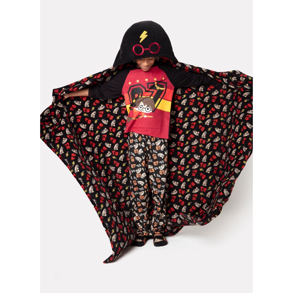 Manta com Capuz Soft Harry Potter - Puket - Mom & Baby