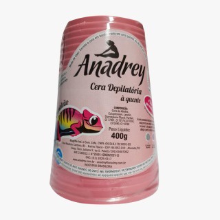 Cera Depilatória à Quente Anadrey Camaleão 400g