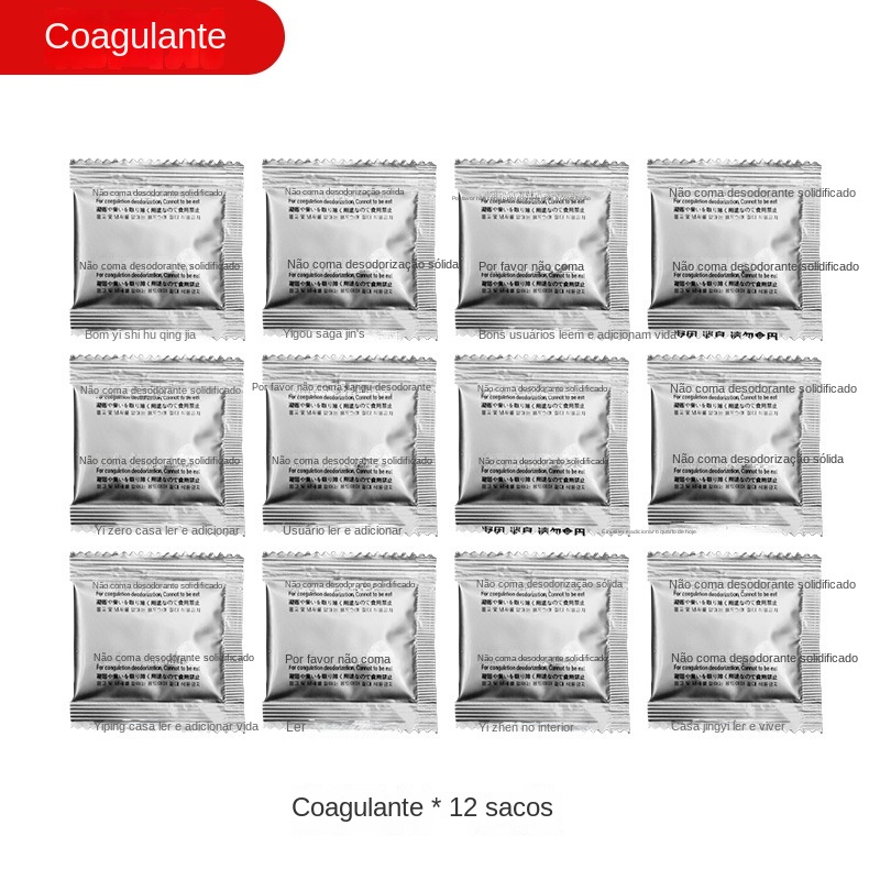 Acessórios especiais para banheiros anti-odor Banheiro do carro Banheiro ao ar livre Banheiro dobrável de emergência Banheiro dobrável Acessórios de banheiro agente de cura anti-odor saco de lixo agente de cura saco de armazenamento de banheiro