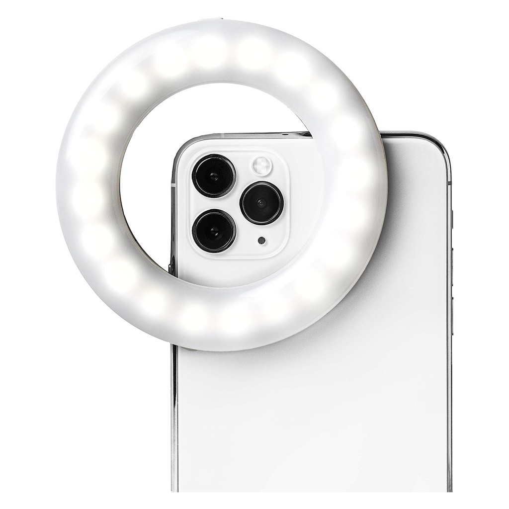 Ring Light Para Celular Selfie Pequeno Anel Luz Potente