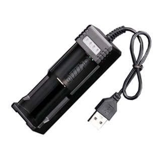 1 Slot Carregador USB Universal Inteligente Para 14500 16650 14650 18500 26650 Bateria De Leão De Lítio