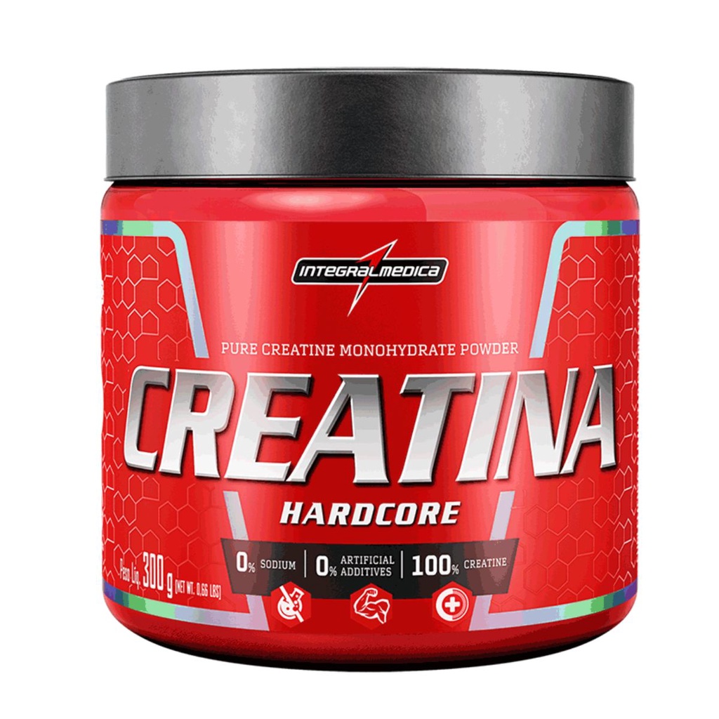 Creatina Pote 300g Integralmedica em Oferta na Shopee