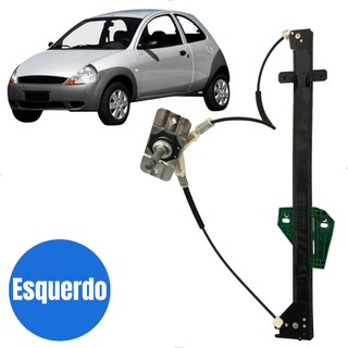 Maquina Vidro Ford Ka Manual 1997 1998 A 2007 Lado Esquerdo em Oferta na Shopee