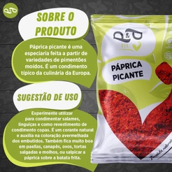Páprica Picante - 250g - P&P
