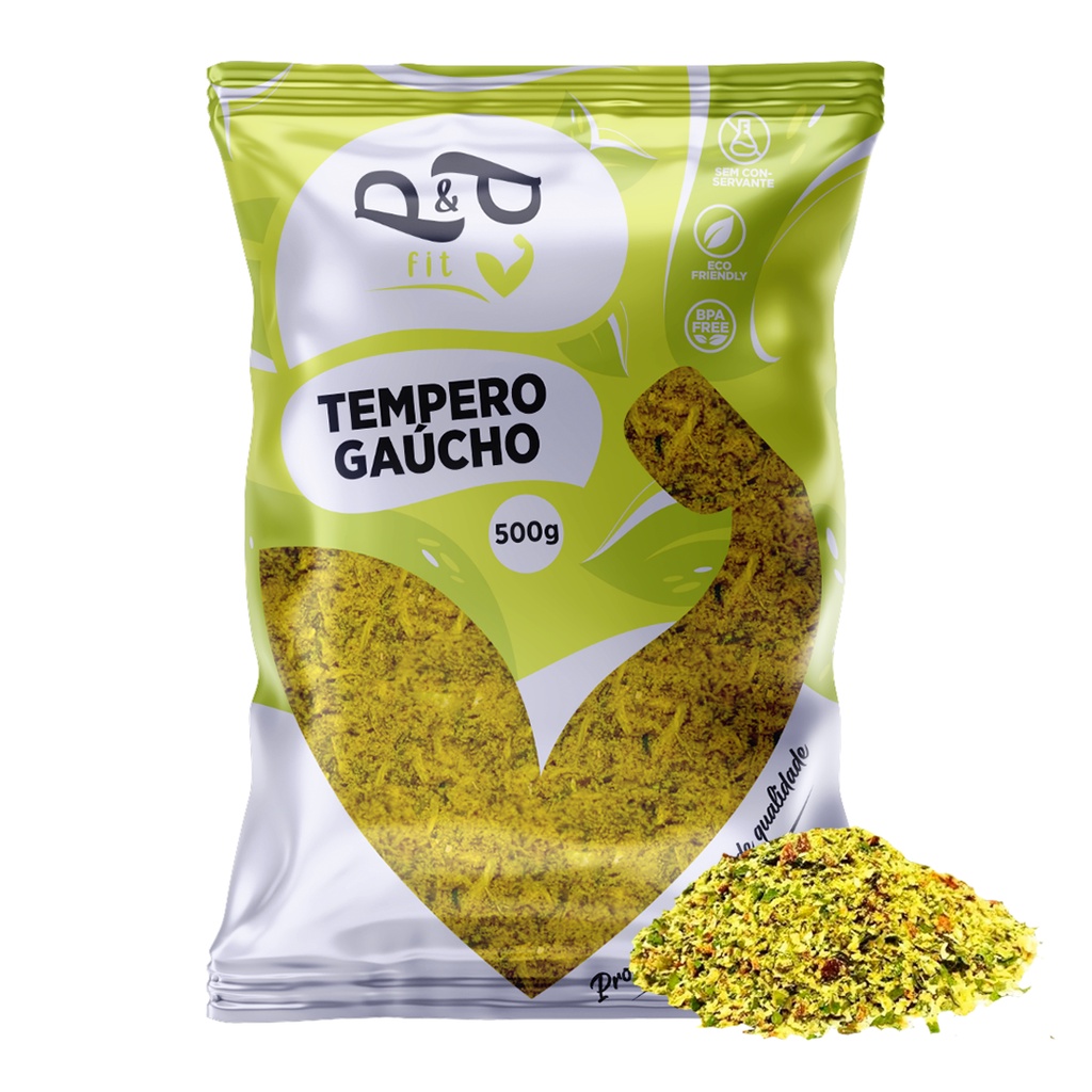 Tempero Gaúcho - 500g - P&P em Oferta na Shopee