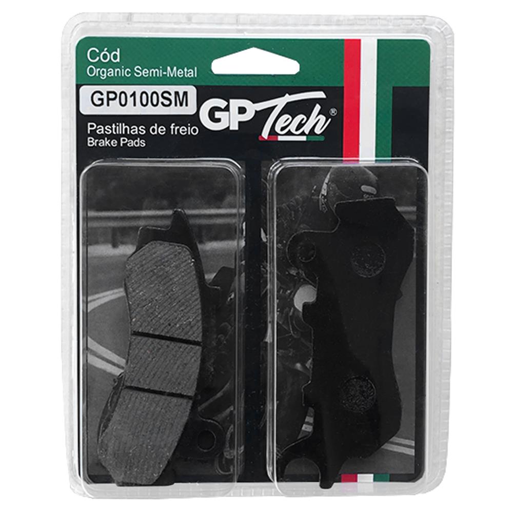Pastilha Freio GP TECH 0100SM (D) Titan 160 2018- em Oferta na Shopee