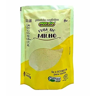 Fubá de Milho Orgânico Ecobio 400g