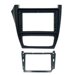 Moldura 9 Flutuante VW Fox, Spacefox, Spacecross, Crossfox G3 - Preta - Fiamon