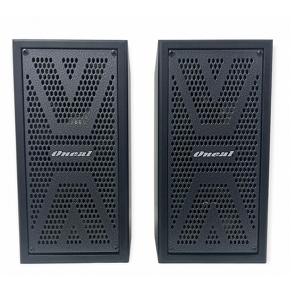 CAIXA ACUSTICA PASSIVA ONEAL OB-224X PRETA LINE - PAR 100W 4"
