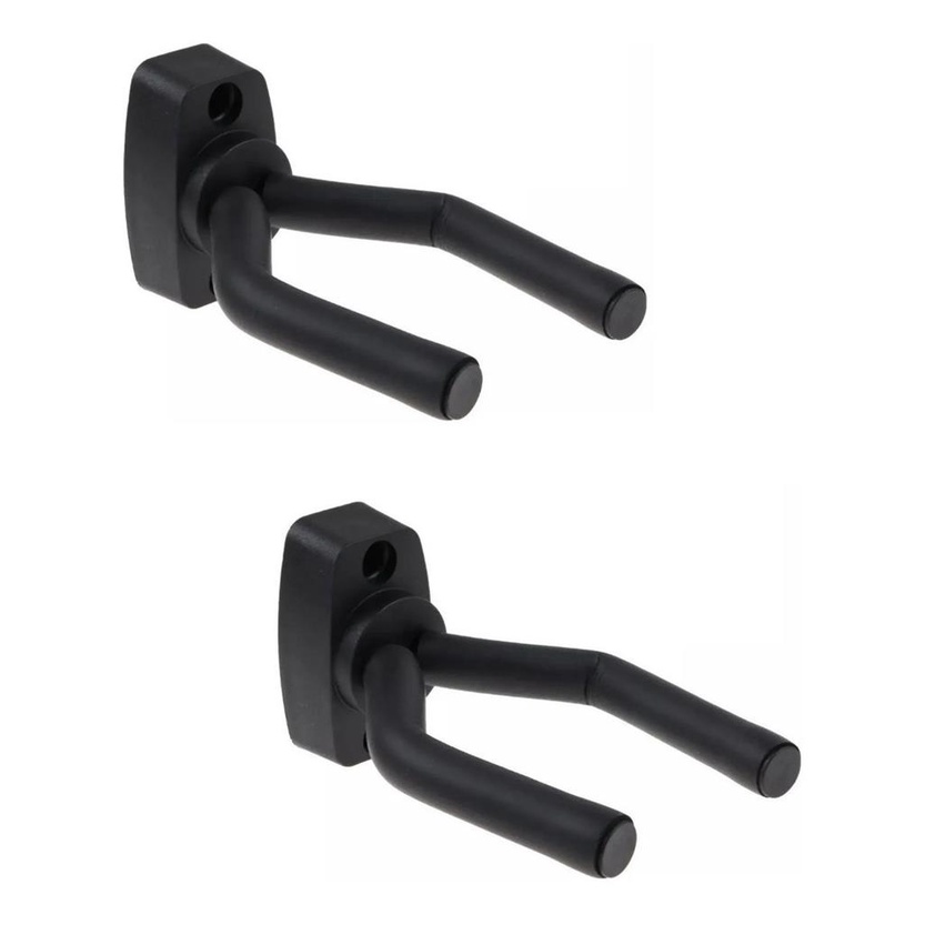 02 Suporte Violao Ukulele Cavaco Parede Ajustavel