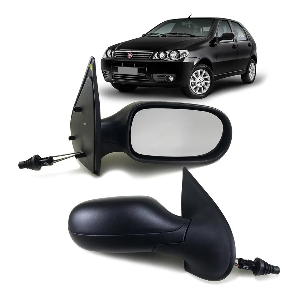 Retrovisor Palio Strada Siena 04 05 06 07 4p C/ Controle