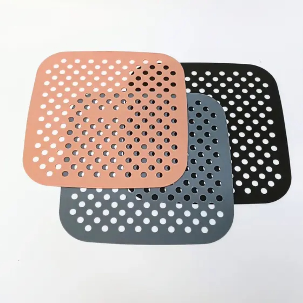 Tapete Protetor para Airfryer de Silicone Quadrado - Casita