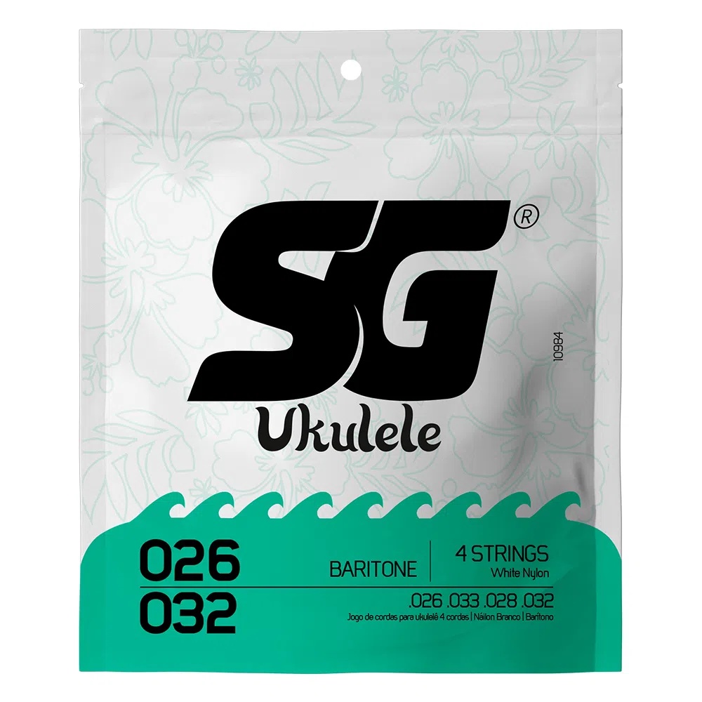 Encordoamento Nylon para Ukulele Baritono 026 SG