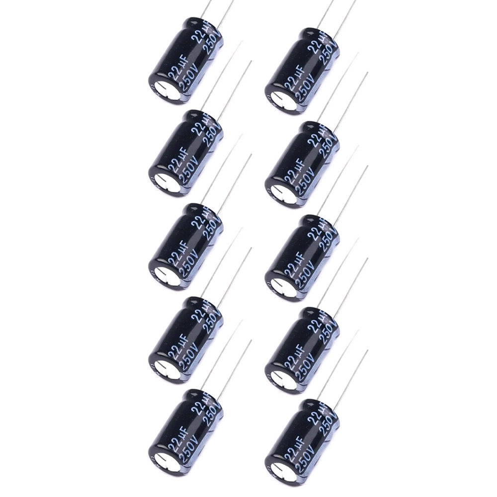 Capacitor 22uf 250V Eletrolitico 105°C Para Corneta Driver em Oferta na Shopee
