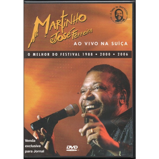 Martinho Da Vila DVD Ao Vivo Na Suíça