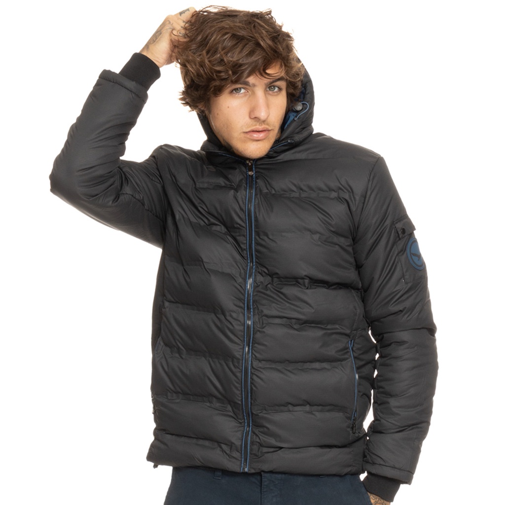 Jaqueta Masculina Puffer com Capuz Yacht Master 380013C