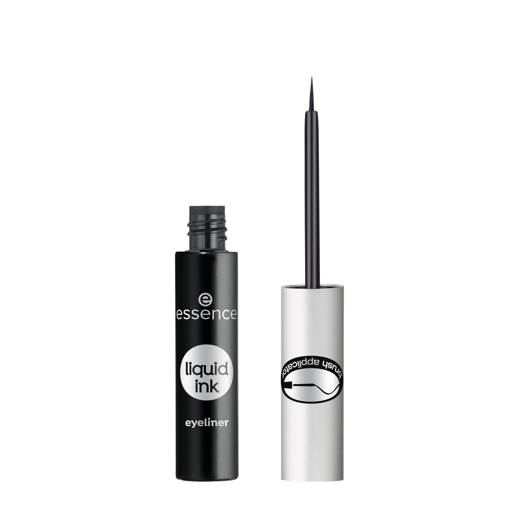 Delineador Liquid Ink essence preto em Oferta na Shopee