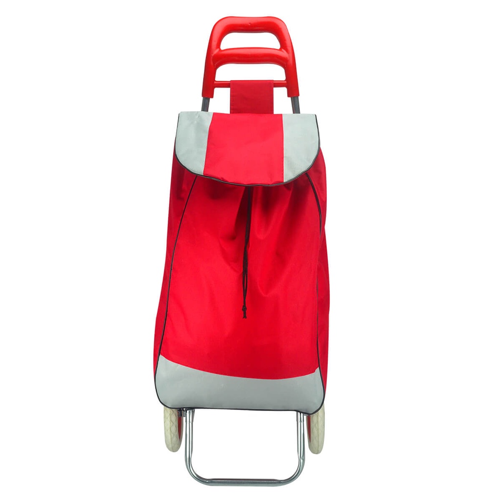 Carrinho de Compra Feira Dobrável 30kg Com Rodinhas