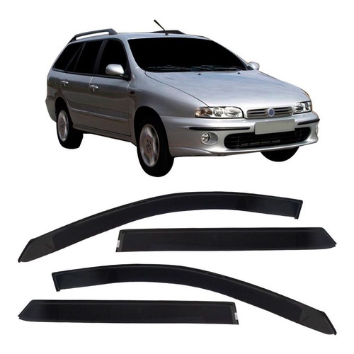 Defletor Calha de Chuva Marea Weekend 4 Portas Ecoflex