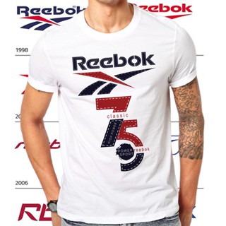PROMOSI REEBOK 75 T Camisa VIRAL Homem Roupa BAJU LELAKI Camiseta PEREMPUAN ! tee De Cóbito 100 % COTTON