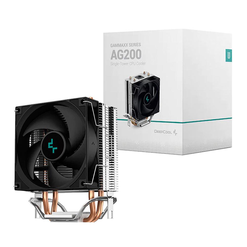COOLER PROCESSADOR AMD/INTEL DEEPCOOL GAMMAXX SERIES AG200 R-AG200-BKNNMN-G