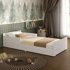Cama Infantil Labubu estilo montessoriana com proteção lateral Multimóveis com 3 ANOS de Garantia