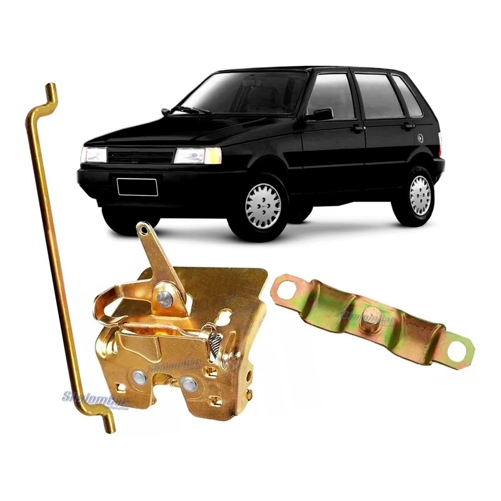 Kit Fechadura Haste Batente Porta Mala Fiat Uno 1996 a 2004 em Oferta na Shopee