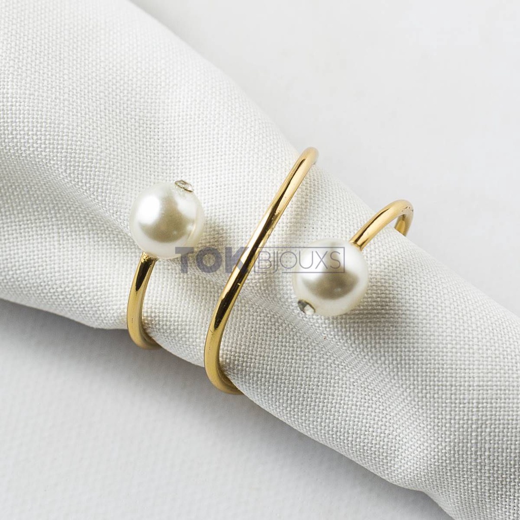 Kit Completo - 100 Porta Guardanapo Argola Dupla - Dourado em Oferta na Shopee