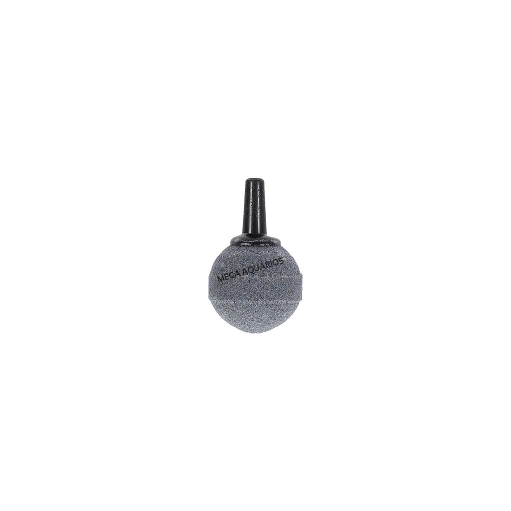 Pedra Porosa bola Cinza Bolhas Aquario Oxigenacao Aeracao 3cm S03