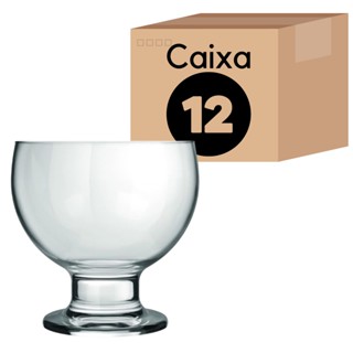 Taça Sorvete Sobremesa Açai Paulista 400ml Nadir Kit com 12